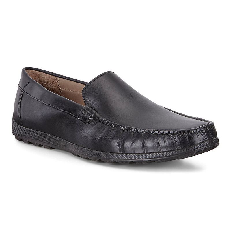 Zapatos Slip-On Ecco Reciprico Para Hombre,Negras,125894-UKN